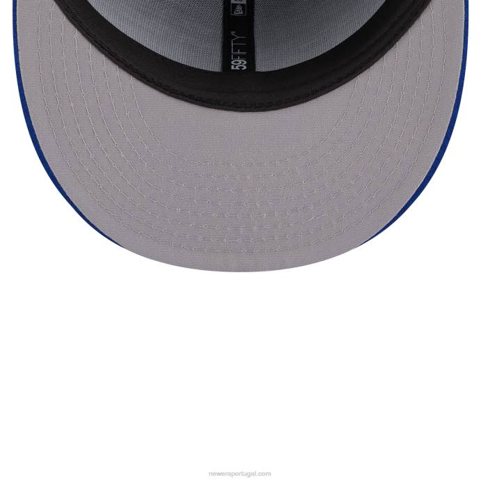 FFTN1222 New Era chicago cubs mlb clubhouse azul 59fifty boné justo