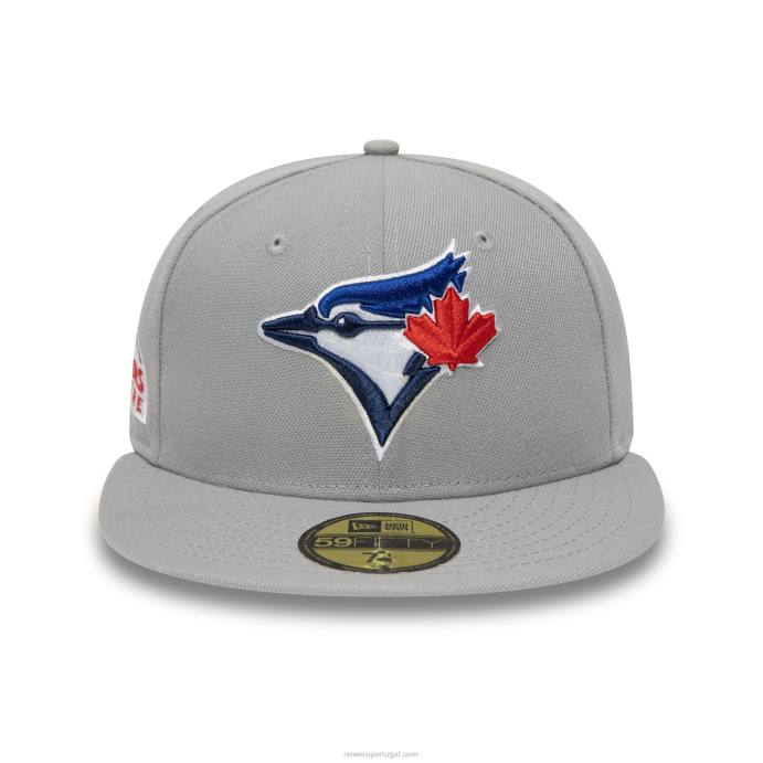 FFTN1227 New Era toronto blue jays estádio da liga americana boné cinza 59fifty