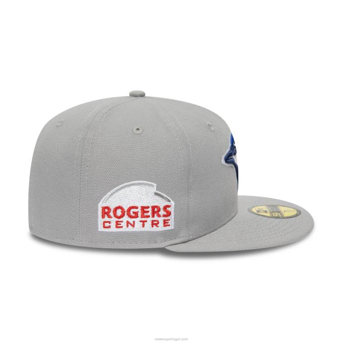 FFTN1227 New Era toronto blue jays estádio da liga americana boné cinza 59fifty