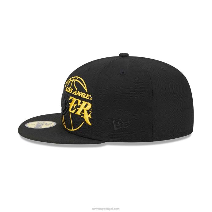 FFTN1228 New Era boné justo la lakers nba elements preto 59fifty