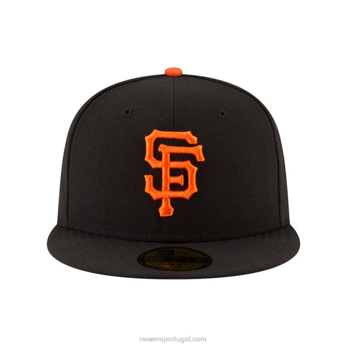 FFTN122 New Era san francisco gigantes autênticos no jogo de campo preto 59fifty boné