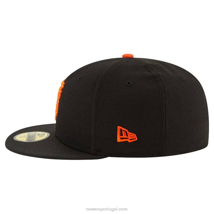 FFTN122 New Era san francisco gigantes autênticos no jogo de campo preto 59fifty boné