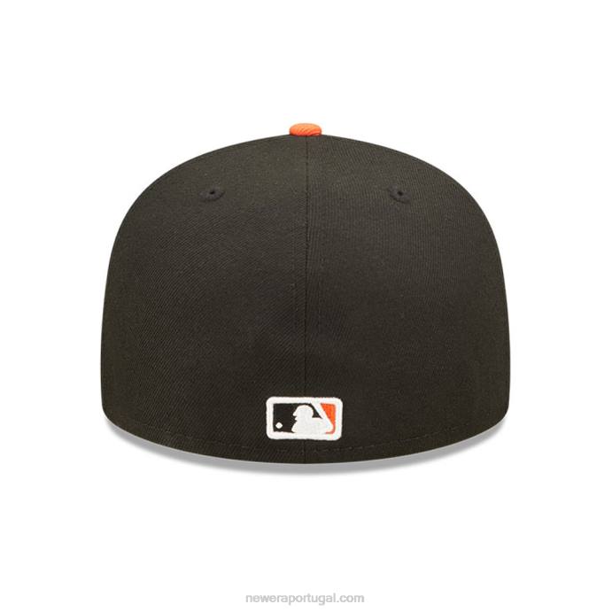 FFTN122 New Era san francisco gigantes autênticos no jogo de campo preto 59fifty boné
