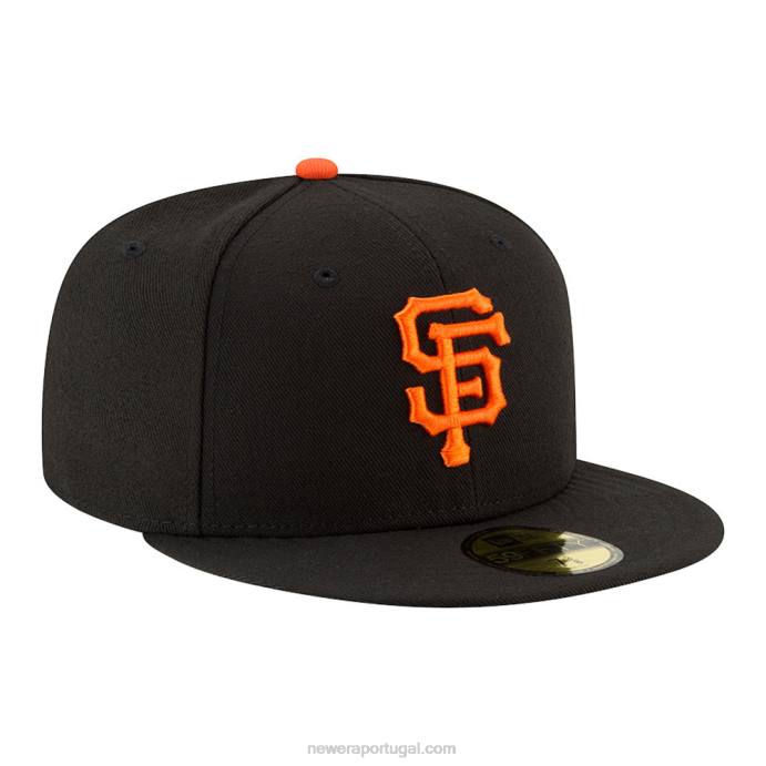FFTN122 New Era san francisco gigantes autênticos no jogo de campo preto 59fifty boné
