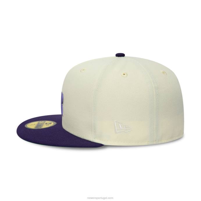 FFTN1230 New Era colorado rockies 1998 all star game chrome white 59fifty boné ajustado