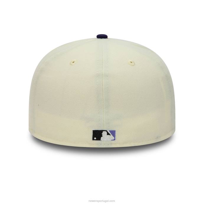 FFTN1230 New Era colorado rockies 1998 all star game chrome white 59fifty boné ajustado