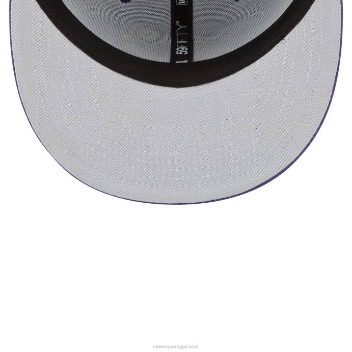 FFTN1233 New Era Boné phoenix suns feltro x nba roxo 59fifty