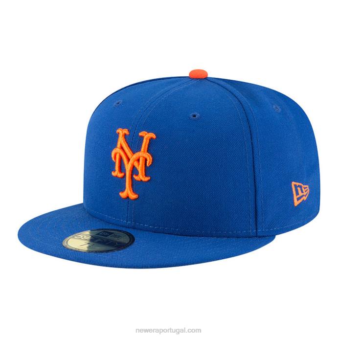 FFTN123 New Era new york mets authentic on field game blue 59fifty cap