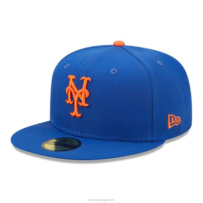 FFTN123 New Era new york mets authentic on field game blue 59fifty cap