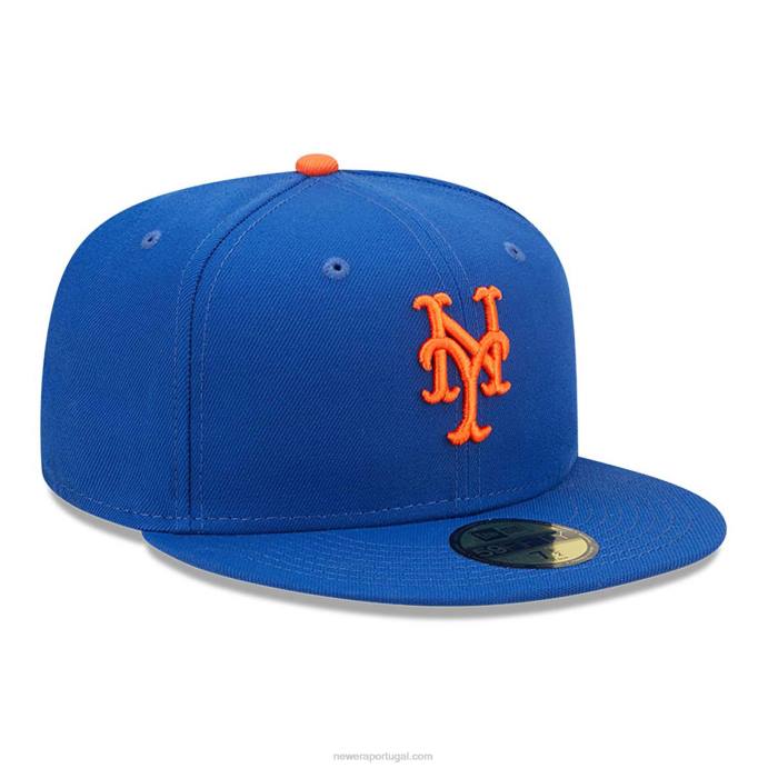 FFTN123 New Era new york mets authentic on field game blue 59fifty cap
