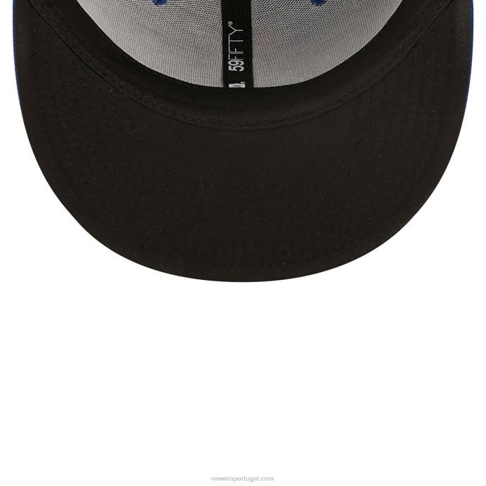 FFTN123 New Era new york mets authentic on field game blue 59fifty cap
