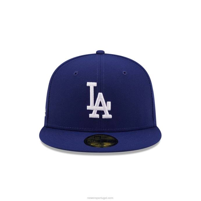 FFTN1243 New Era Alpha Industries La Dodgers Blue Boné 59 Fifty