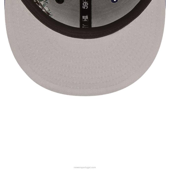 FFTN1247 New Era Boné New York Yankees State Park Navy 59Fifty