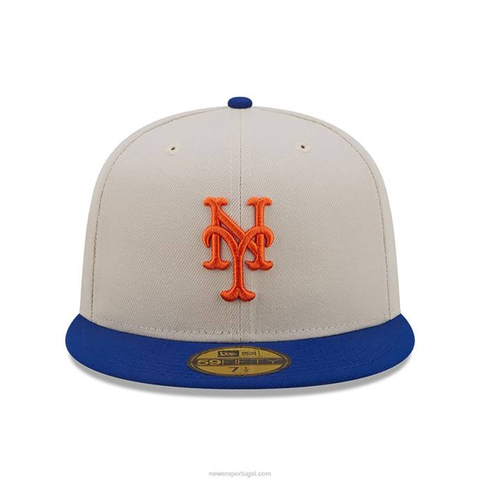 FFTN1249 New Era New York Mets Fall Classic Boné Branco 59Fifty
