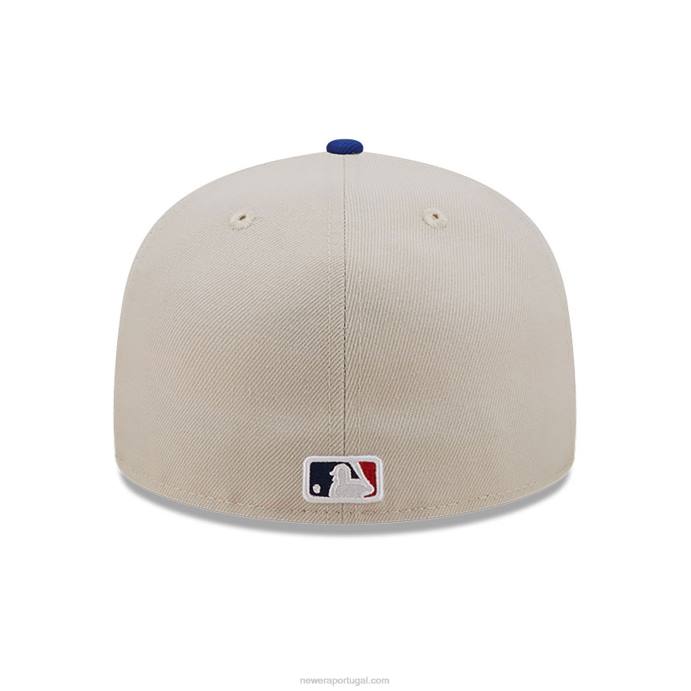 FFTN1249 New Era New York Mets Fall Classic Boné Branco 59Fifty