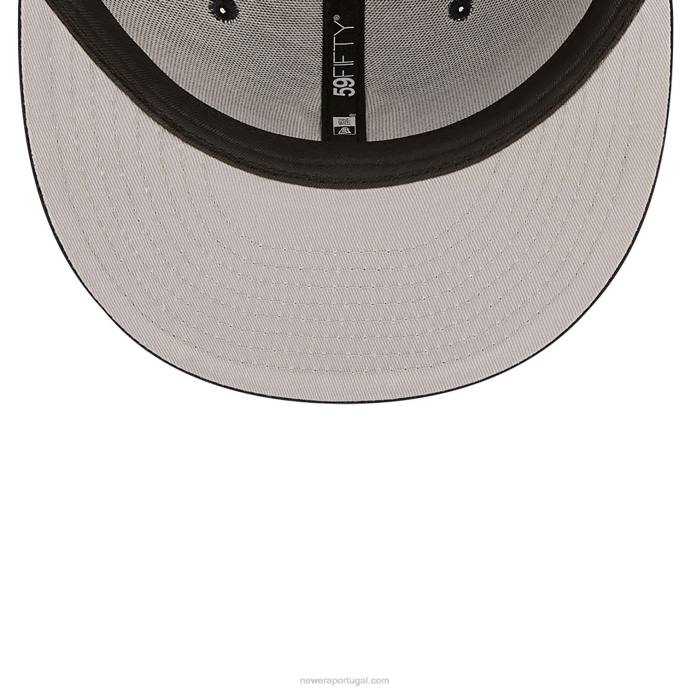 FFTN1250 New Era Boné New York Yankees MLB Team Heart Blue 59Fifty