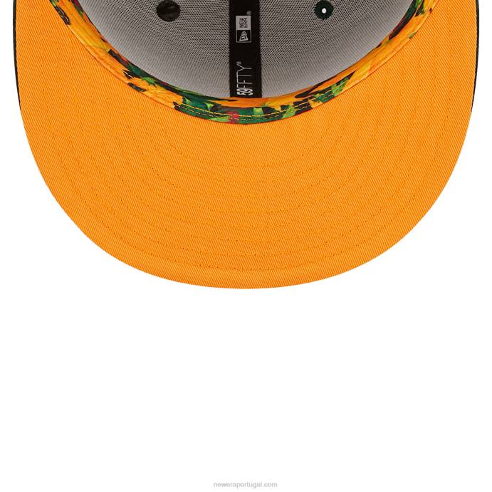 FFTN1251 New Era Boné Seattle Mariners Leafy verde escuro 59fifty