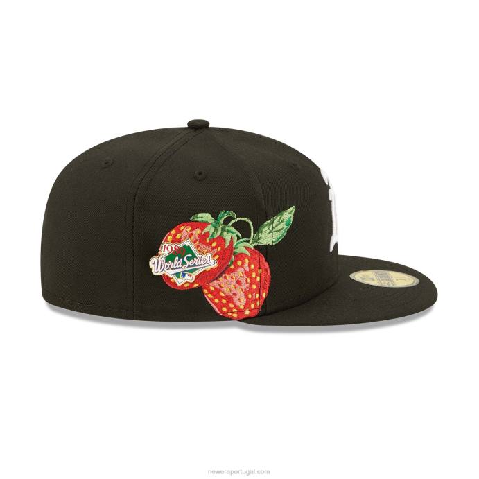 FFTN1256 New Era Boné Oakland Athletics Fruit Black 59Fifty