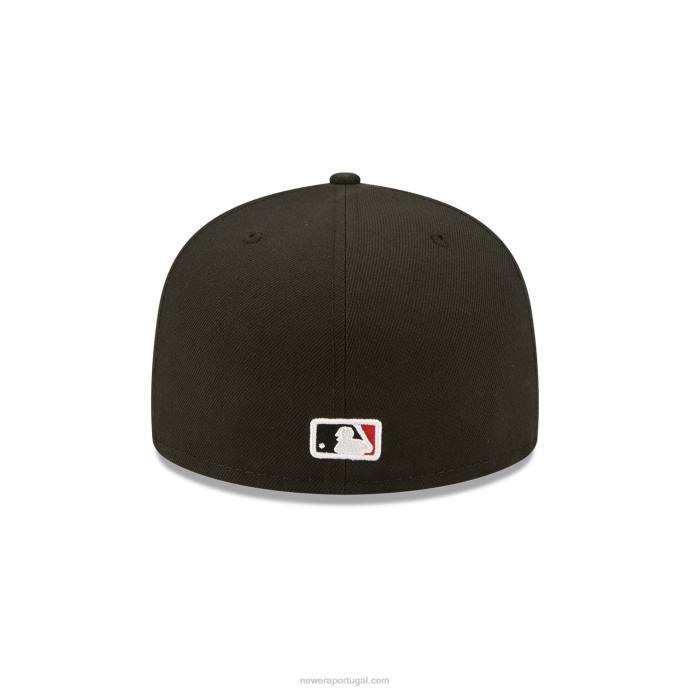 FFTN1256 New Era Boné Oakland Athletics Fruit Black 59Fifty