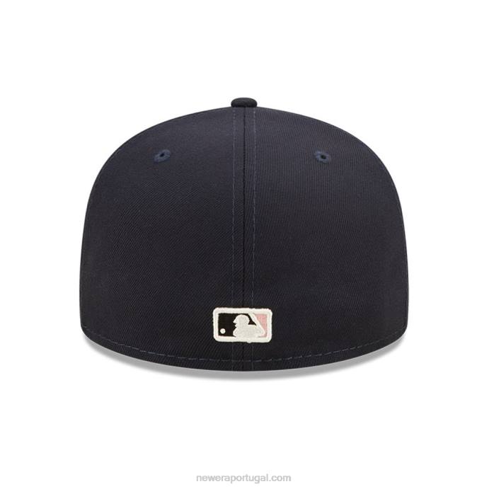 FFTN1263 New Era boné justo san francisco Giants mlb pop sweat navy 59fifty