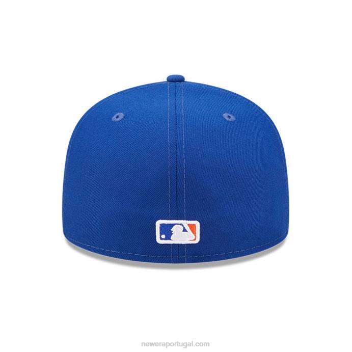 FFTN1265 New Era New York Mets Comic Cloud Blue Boné 59Fifty