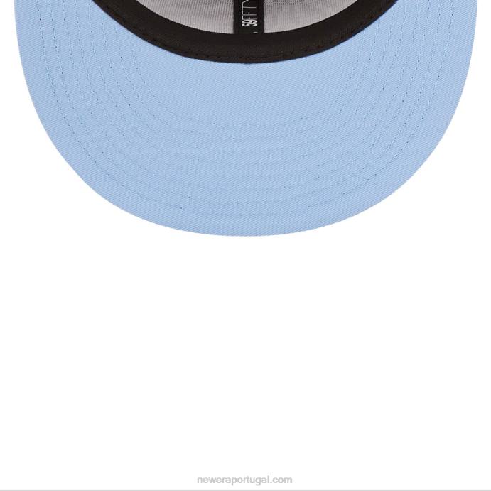 FFTN1265 New Era New York Mets Comic Cloud Blue Boné 59Fifty