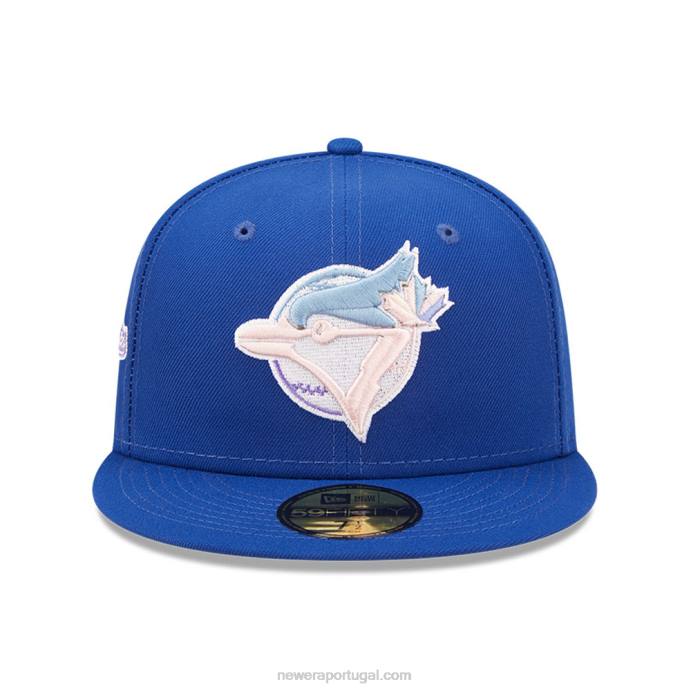 FFTN1267 New Era toronto blue jays mlb nightbreak team blue 59fifty boné ajustado