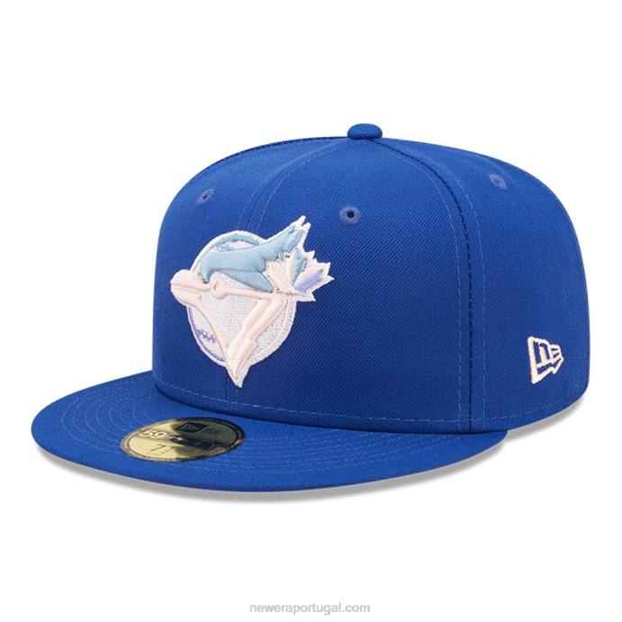 FFTN1267 New Era toronto blue jays mlb nightbreak team blue 59fifty boné ajustado