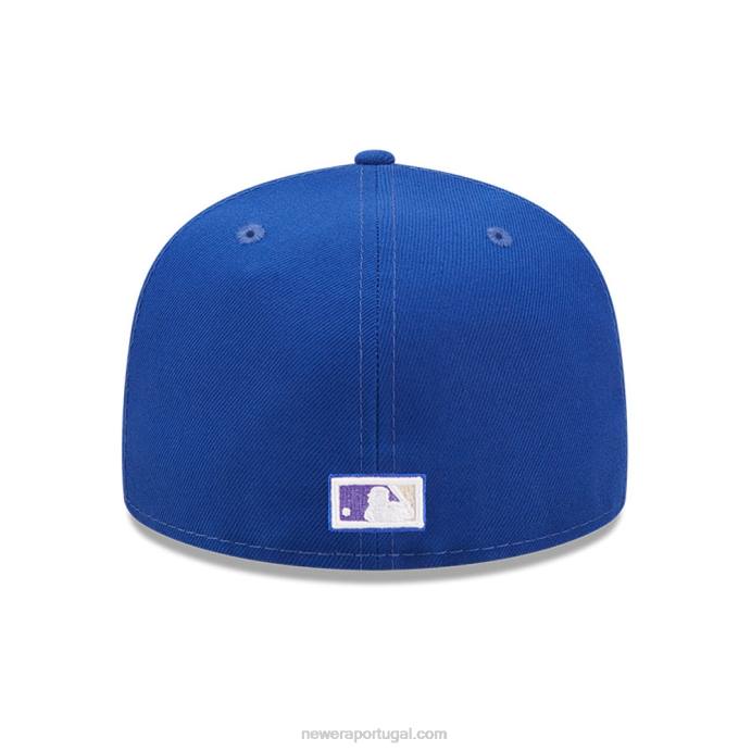 FFTN1267 New Era toronto blue jays mlb nightbreak team blue 59fifty boné ajustado