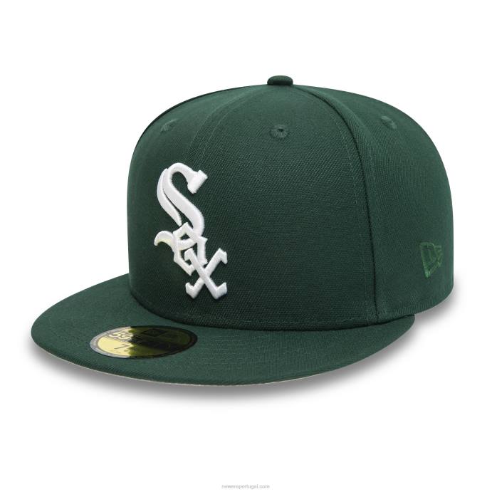 FFTN1275 New Era chicago white sox 2005 world series boné verde escuro 59fifty