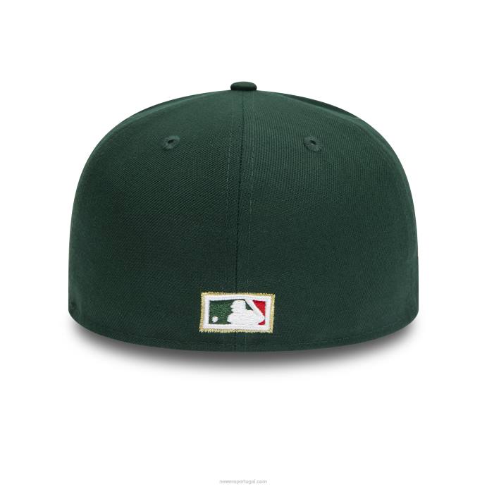 FFTN1275 New Era chicago white sox 2005 world series boné verde escuro 59fifty