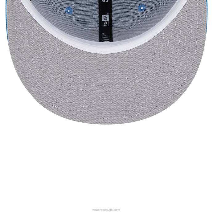 FFTN1276 New Era Boné Seattle Mariners Tri Tone Team Blue 59Fifty
