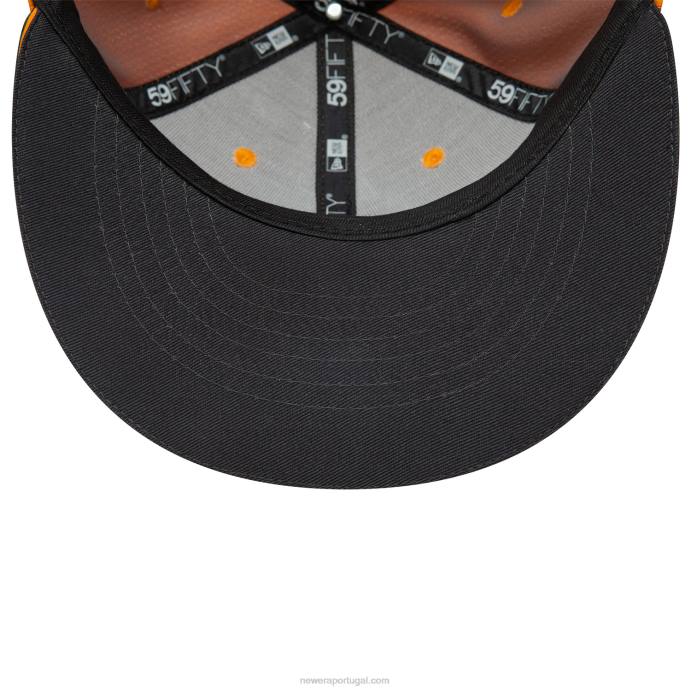FFTN1279 New Era Boné mclaren team laranja 59fifty