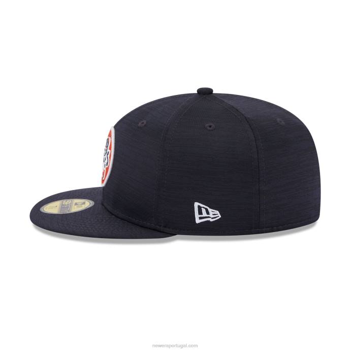 FFTN1281 New Era Boné houston astros mlb clubhouse azul 59fifty