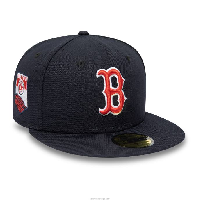 FFTN1286 New Era boston red sox estádio da liga americana navy 59fifty boné ajustado