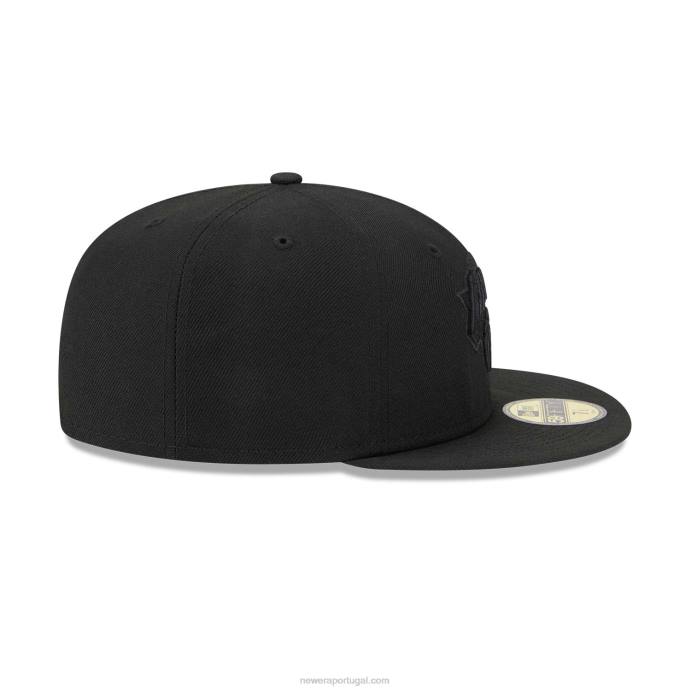 FFTN1287 New Era New York Knicks NBA Elements Boné Preto 59Fifty