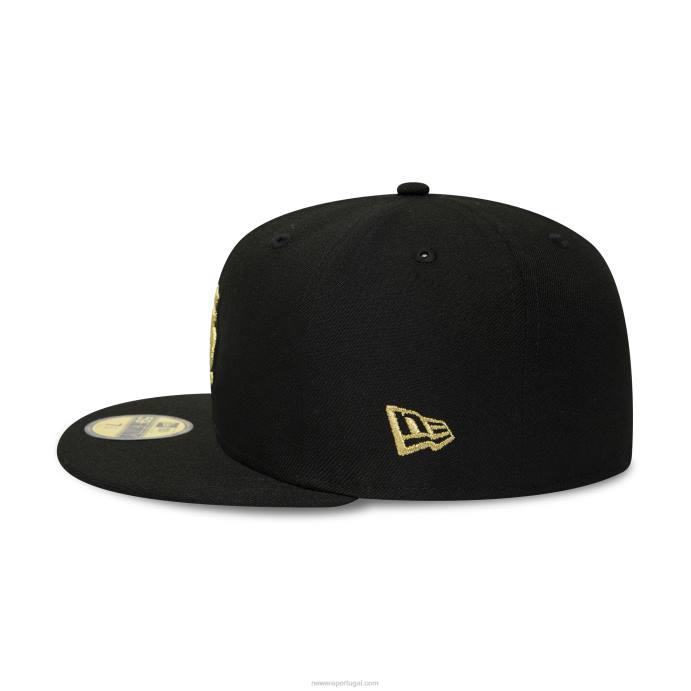 FFTN1288 New Era st. Louis Cardinals 2006 world series boné preto 59fifty