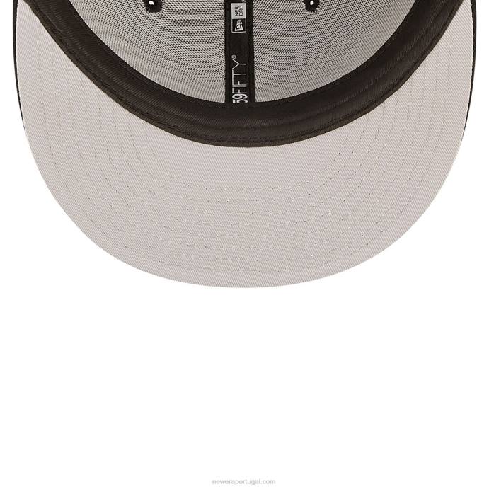 FFTN1294 New Era chicago white sox mlb team heart black 59fifty boné justo