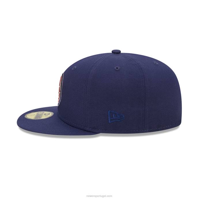 FFTN1297 New Era boné detroitpistons crepúsculo fantasia navy 59fifty ajustado