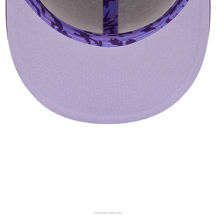 FFTN1301 New Era boné justo colorado rockies monocamo roxo 59fifty