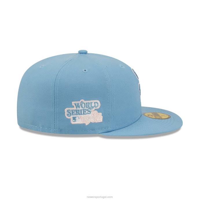 FFTN1304 New Era San Diego Padres Azul Pastel Boné 59Fifty