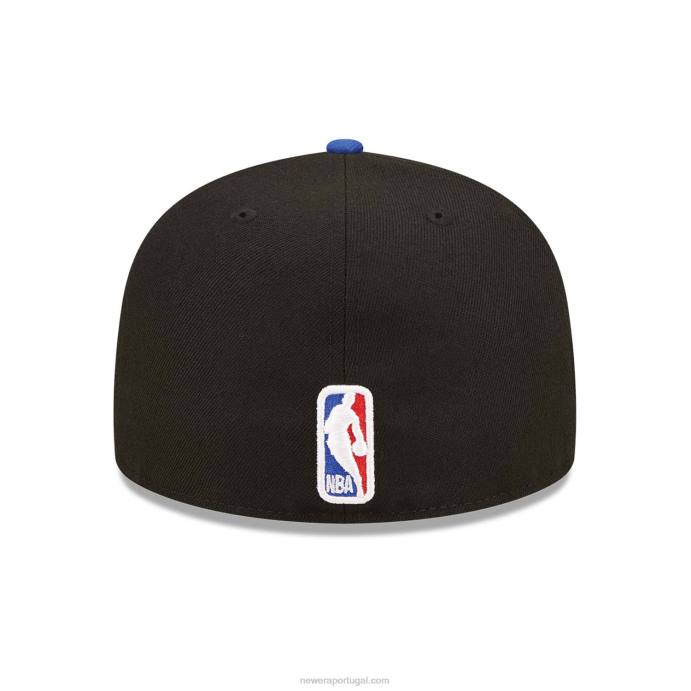 FFTN1306 New Era detroitpistons nba tip off 2022 boné preto 59fifty