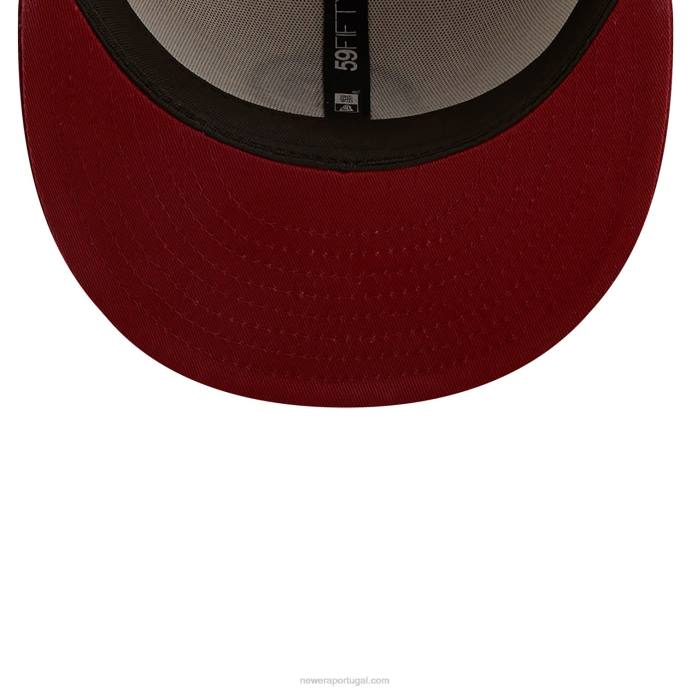 FFTN1307 New Era philadelphia phillies fall boné clássico branco 59fifty