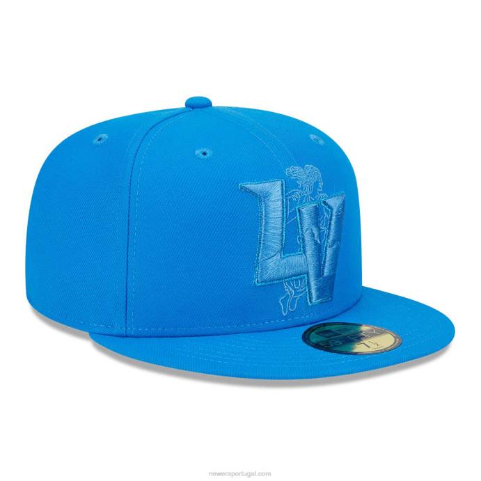 FFTN130 New Era las vegas aviators azul zodiac boné 59fifty ajustado