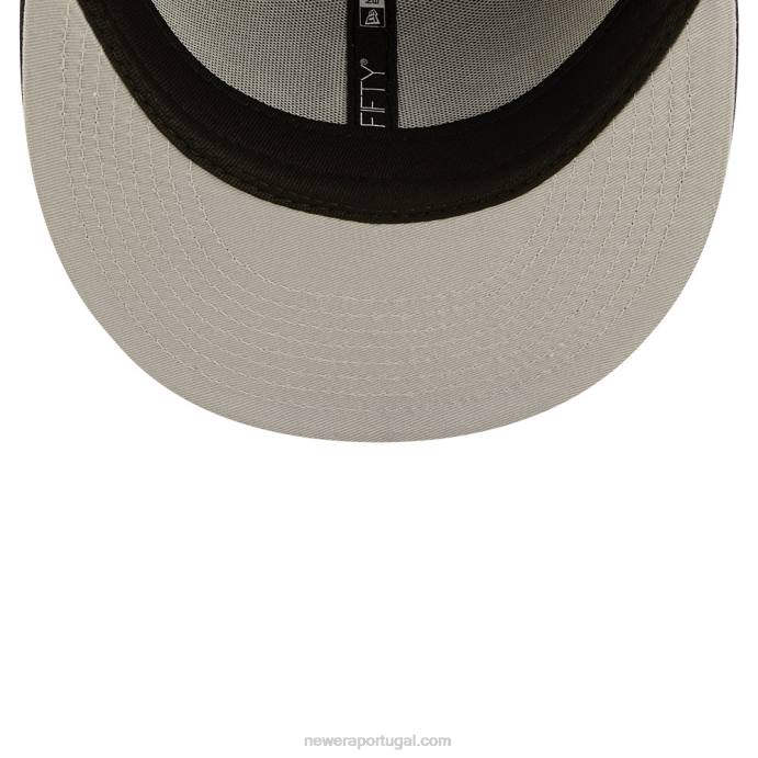 FFTN1311 New Era boné detroit tigers crown champs navy 59fifty ajustado