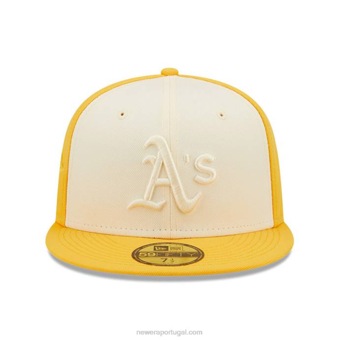 FFTN1313 New Era boné Oakland Athletics MLB bicolor 59fifty