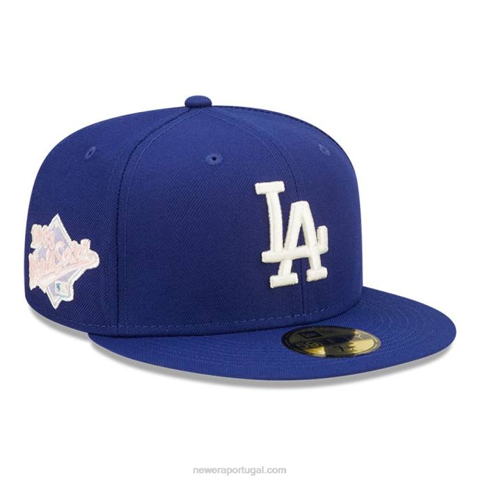 FFTN1321 New Era boné justo la dodgers mlb pop sweat azul 59fifty