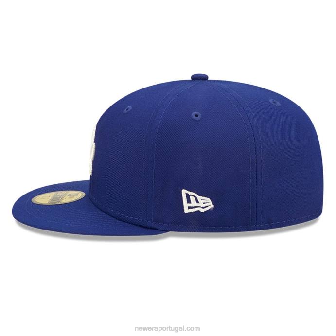 FFTN1321 New Era boné justo la dodgers mlb pop sweat azul 59fifty