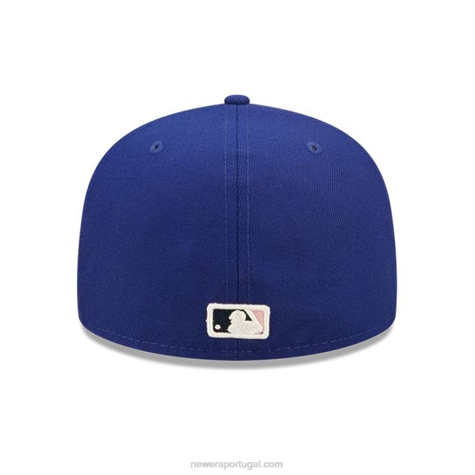 FFTN1321 New Era boné justo la dodgers mlb pop sweat azul 59fifty
