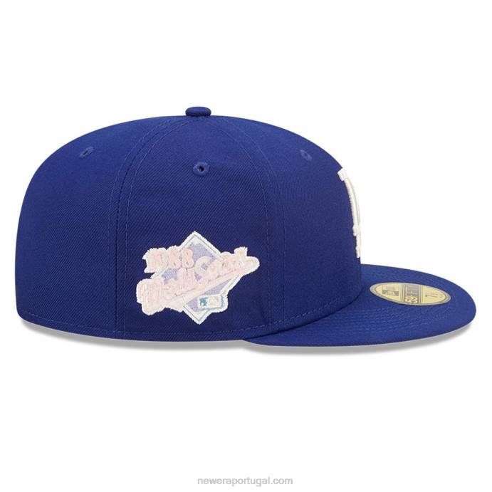 FFTN1321 New Era boné justo la dodgers mlb pop sweat azul 59fifty